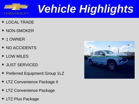 Certified 2026 Chevrolet Silverado 1500 LTZ w/ Z71 Off-Road Package AWD/4WD image 2