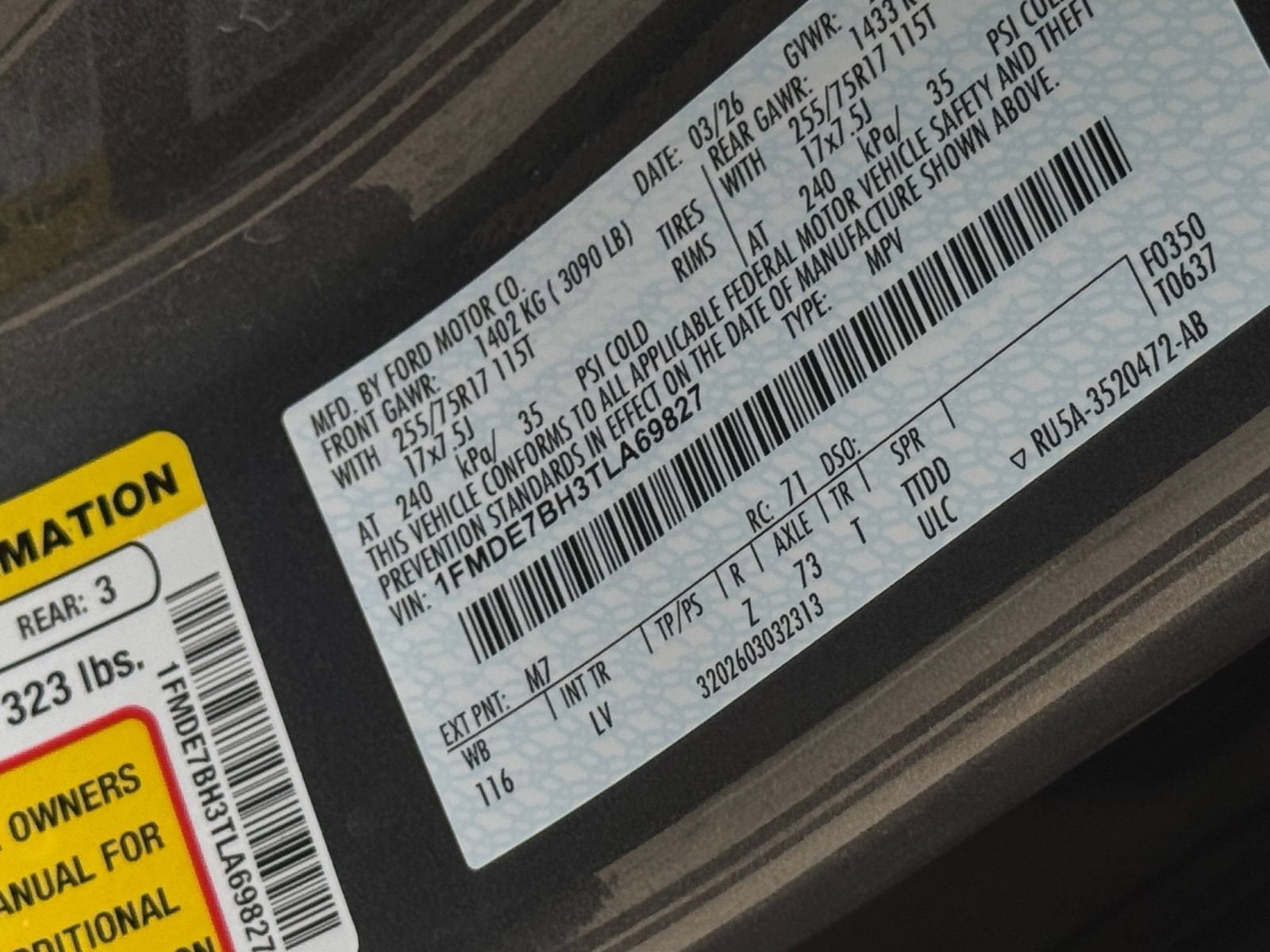 Used 2026 Ford Bronco Big Bend AWD/4WD image 27