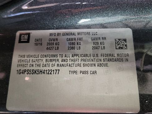 Used 2017 Buick Verano Leather w/ Experience Buick Package image 33