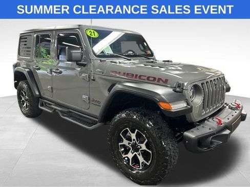 Used 2021 Jeep Wrangler Unlimited Rubicon AWD/4WD image 7