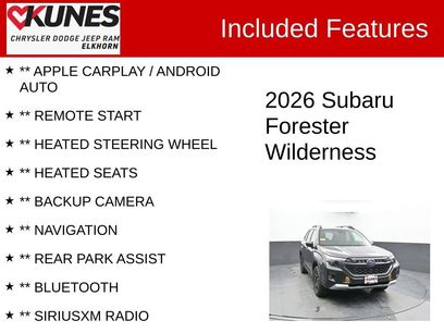 Used 2026 Subaru Forester Wilderness w/ Wilderness Package
