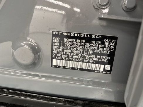 New 2027 Honda HR-V EX-L image 36