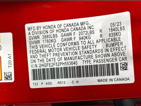 Used 2023 Honda Civic Sport image 29