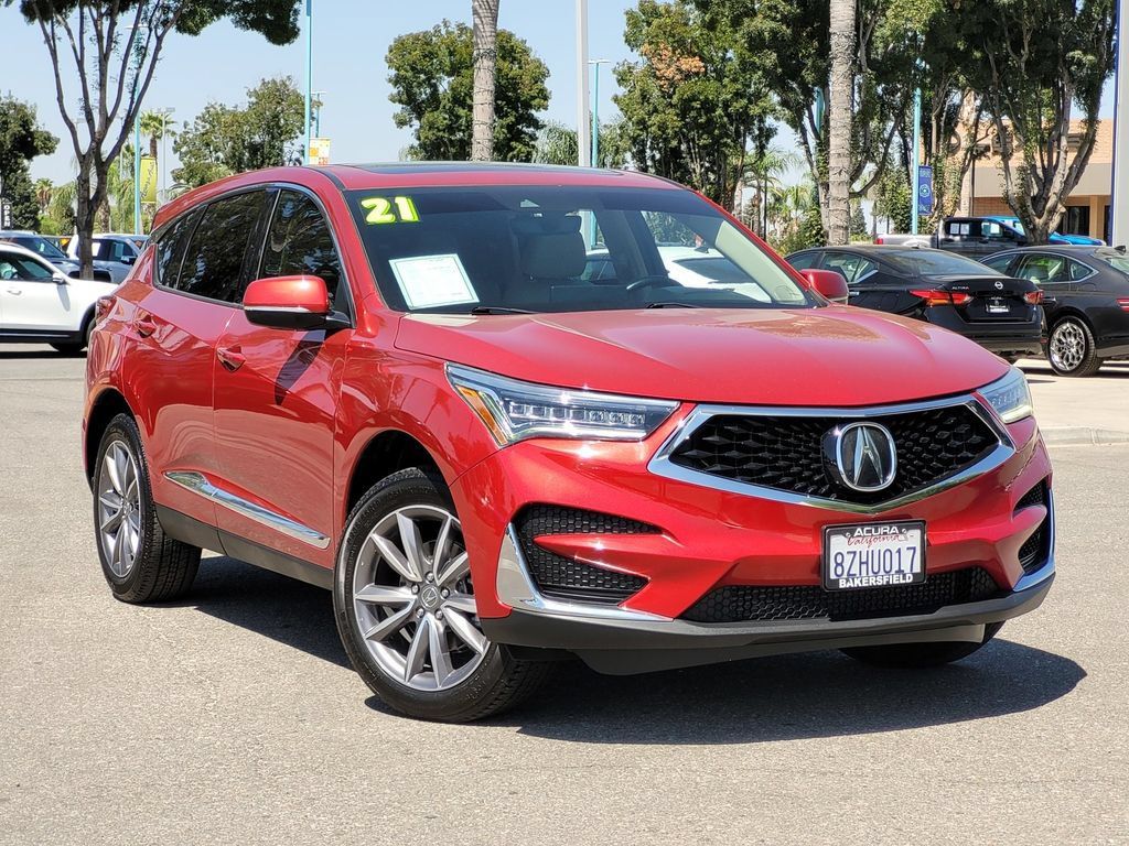 Certified 2021 Acura RDX w/ Technology Package FWD image 2