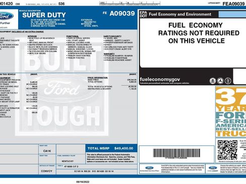 Used 2015 Ford F350 XL w/ XL Value Package AWD/4WD image 4