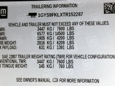 Used 2026 Cadillac Escalade Sport w/ Touring Package AWD/4WD image 56