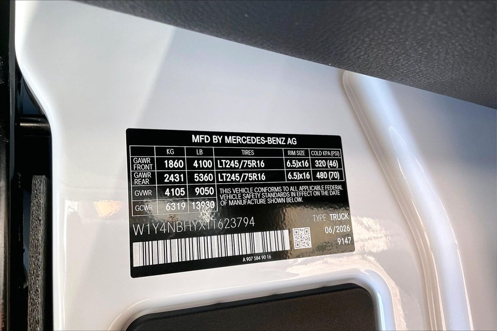 New 2026 Mercedes-Benz Sprinter 2500 image 11