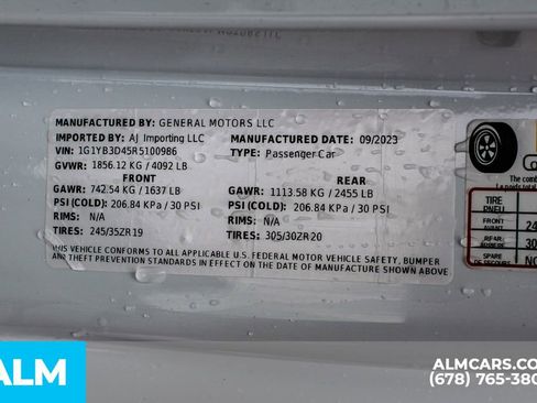 Used 2024 Chevrolet Corvette Stingray Preferred Conv w/ 2LT image 41