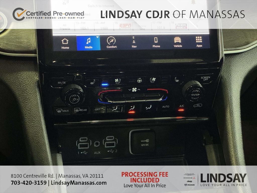 Certified 2023 Jeep Grand Cherokee L Limited w/ Luxury Tech Group II AWD/4WD image 27