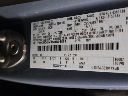 Used 2025 Ford Escape Active image 46