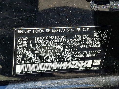 Used 2023 Honda HR-V LX image 27