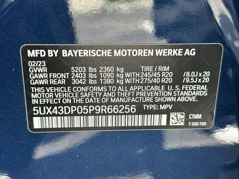 Used 2023 BMW X3 sDrive30i w/ M Sport Package RWD image 30