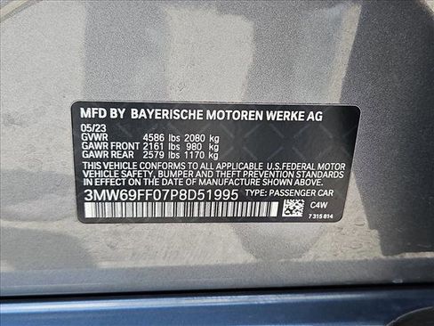 Certified 2023 BMW 330i Sedan w/ Premium Package RWD image 25