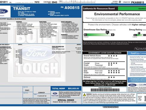 Used 2023 Ford Transit 350 XLT RWD image 2