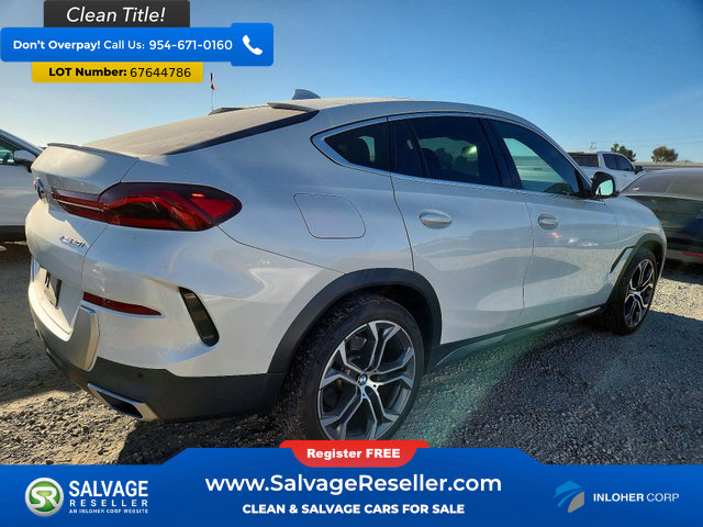 Used 2021 BMW X6 xDrive40i w/ Premium Package AWD/4WD image 4