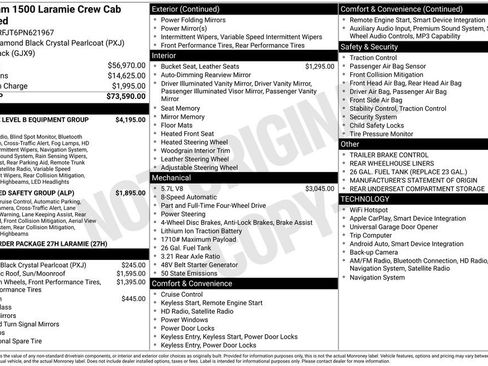 Certified 2023 RAM 1500 Laramie AWD/4WD image 6