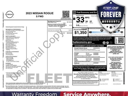 Used 2023 Nissan Rogue S FWD image 38