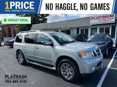Used 2015 Nissan Armada Platinum w/ 2nd Row Captain Seat Package