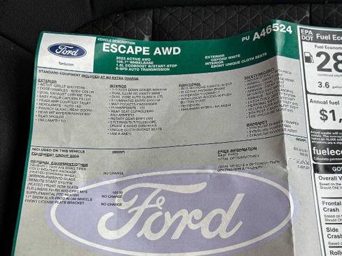 Certified 2023 Ford Escape Active AWD/4WD image 35