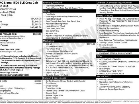 Used 2026 GMC Sierra 1500 SLE w/ Preferred Package image 4