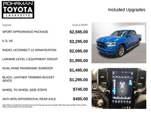 Used 2021 RAM 1500 Laramie w/ Sport Appearance Package image 4