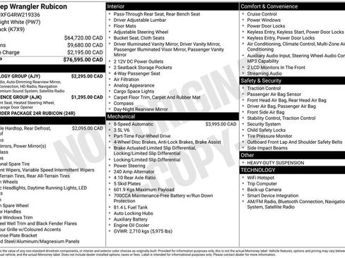 Used 2024 Jeep Wrangler Unlimited Rubicon w/ Technology Group AWD/4WD image 24