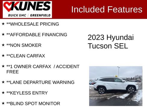 Used 2023 Hyundai Tucson SEL w/ Convenience Package image 3