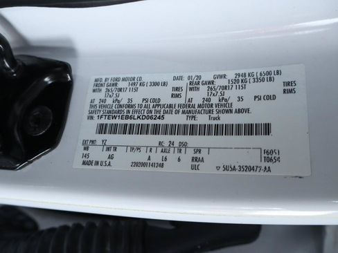 Used 2020 Ford F150 XL w/ Equipment Group 101A Mid AWD/4WD image 37