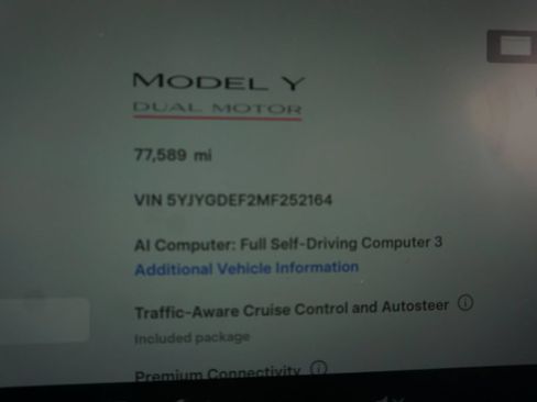 Used 2021 Tesla Model Y Performance AWD/4WD image 12