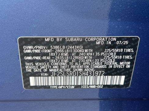 New 2025 Subaru Forester Limited image 28