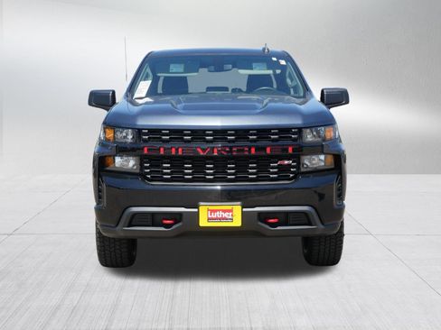 Used 2021 Chevrolet Silverado 1500 Custom Trail Boss w/ LPO, Dark Essentials Package AWD/4WD image 2