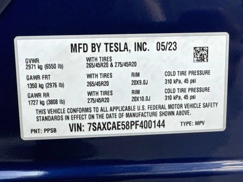 Used 2023 Tesla Model X AWD/4WD image 28