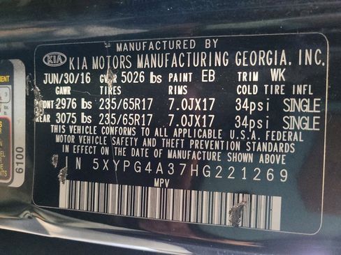 Used 2017 Kia Sorento L FWD image 33