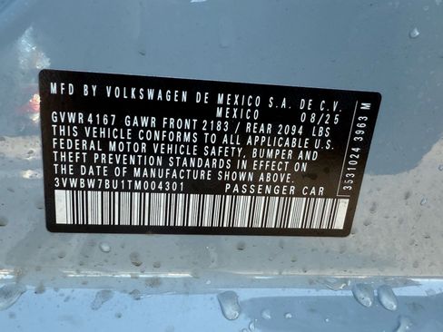 New 2026 Volkswagen Jetta Sport image 26