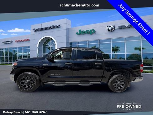 Used 2021 Toyota Tundra SR5 w/ SR5 Leather Package RWD image 4