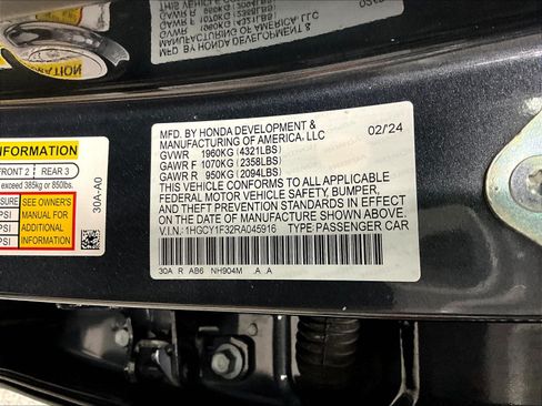 Used 2024 Honda Accord EX image 19