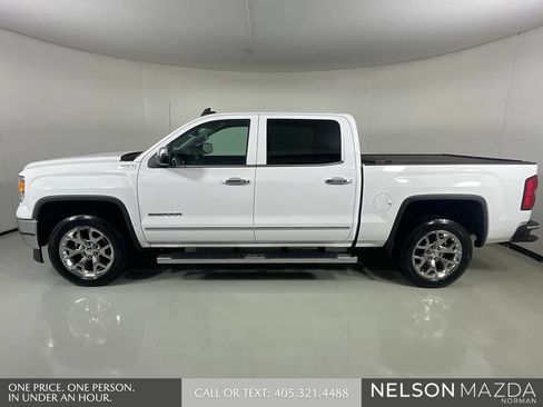 Used 2015 GMC Sierra 1500 SLT w/ SLT Crew Cab Value Package AWD/4WD image 9