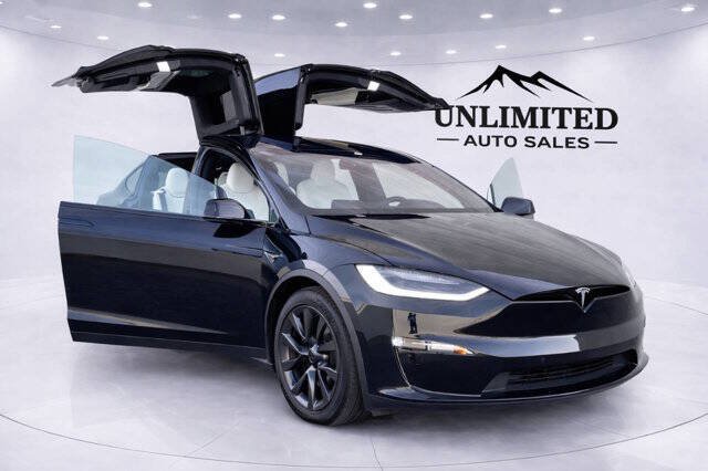 Used 2023 Tesla Model X Plaid AWD/4WD image 1