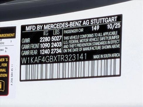 New 2026 Mercedes-Benz C 300 Sedan image 16