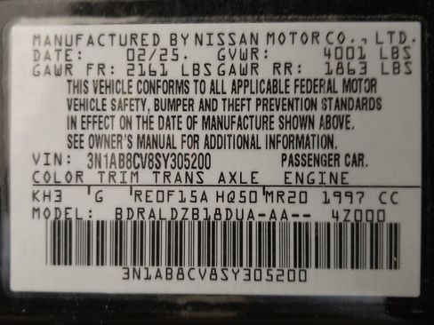 Used 2025 Nissan Sentra SV FWD image 33