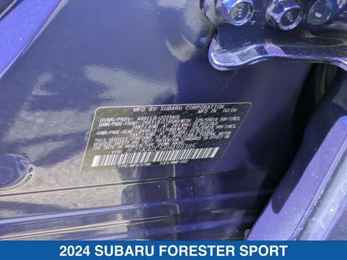 Certified 2024 Subaru Forester Sport AWD/4WD image 39