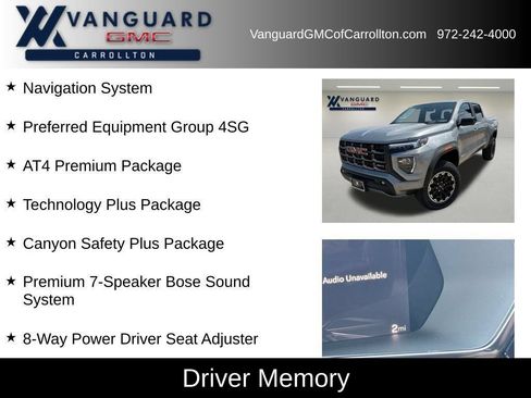 New 2026 GMC Canyon AT4 w/ Technology Plus Package AWD/4WD image 9