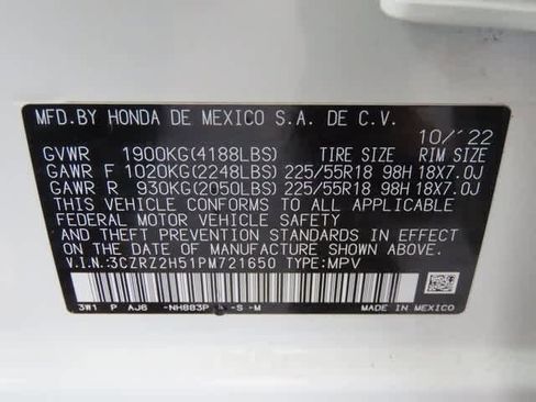 Certified 2023 Honda HR-V Sport image 25