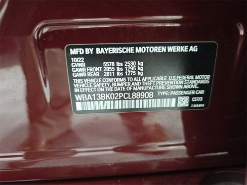 Certified 2023 BMW M550i xDrive w/ Parking Assistance Package image 31