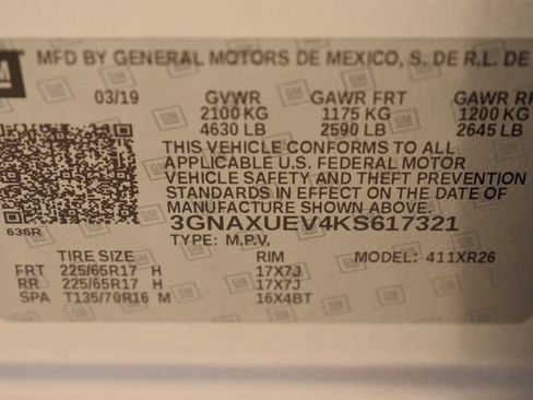 Certified 2019 Chevrolet Equinox LT AWD/4WD image 29