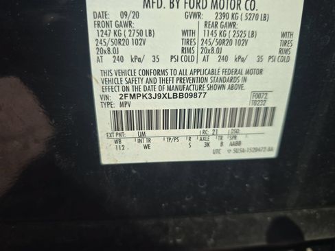 Used 2020 Ford Edge ST-Line FWD image 36