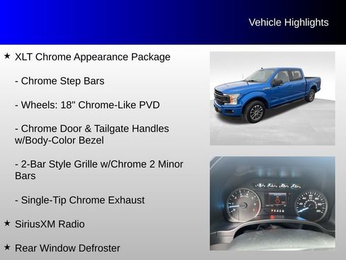 Used 2020 Ford F150 XLT w/ Equipment Group 302A Luxury image 16