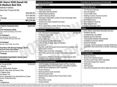 Used 2020 GMC Sierra 3500 Denali w/ Denali Ultimate Package image 15