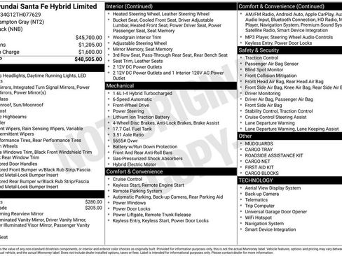 Certified 2026 Hyundai Santa Fe Limited FWD image 31