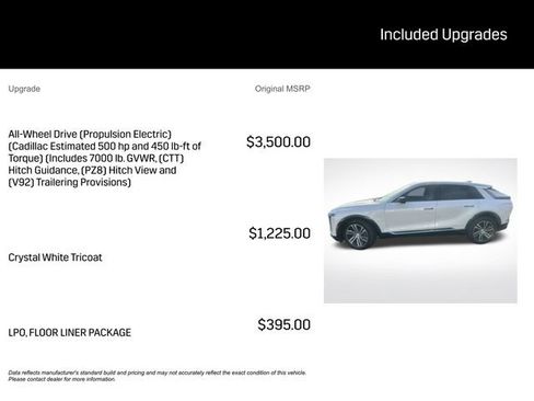 Certified 2024 Cadillac Lyriq Luxury w/ LPO, Floor Liner Package image 3